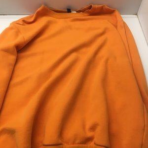 Orange Sweater